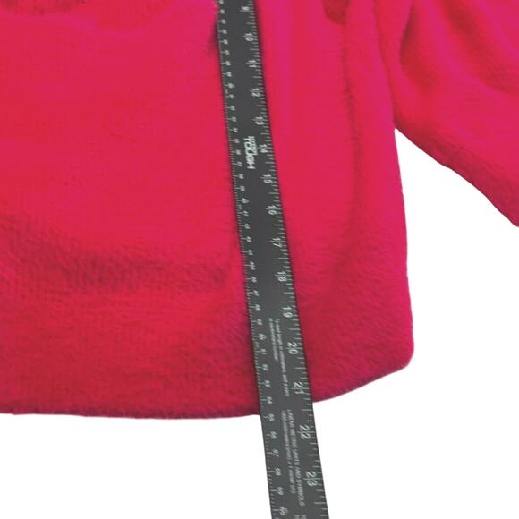 FREE PEOPLE Women's Medium Pink Moonbeam Pullover Sweater Super Soft Furry Fuzzy - Picture 9 of 10